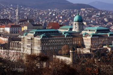 Városkép - Budapest -  A Budai Vár részlete