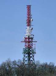 Távközlés - Budapest - Mikrohullámú antennatorony a János-hegyen