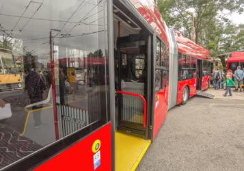 Közlekedés - Budapest - Nyílt nap a troligarázsban