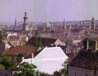 Városkép - Soproni tornyok
