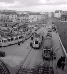 Városkép - Közlekedés - Budapest - Moszkva tér