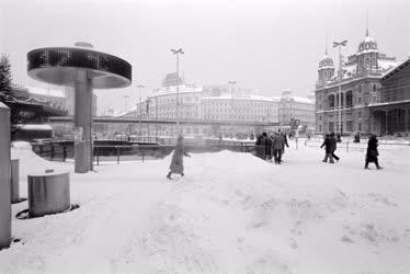 Városkép-életkép - Tél Budapesten