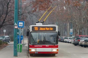 Közlekedés - Budapest - MAN típusú trolibusz