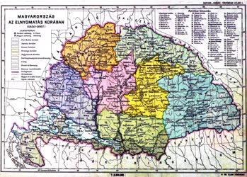 Kartográfia - Magyarország térképe