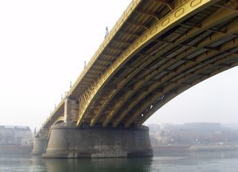 Budapest - Margit híd - Alacsony vízállás