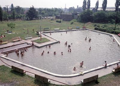 Városkép - Szolnok - MÁV strand