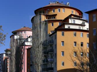 Városkép - Budapest - A Rózsaliget-lakópark Kőbányán 