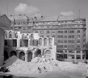 Városkép - Budapest - Romos épület