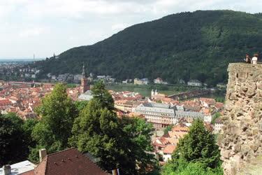 Németország - Heidelberg városképe