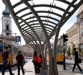 Budapest - Kálvin tér - Villamosmegálló