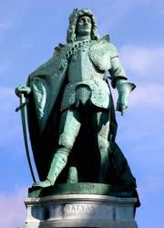 Köztéri szobor - Budapest - Mátyás király a Hősök terén