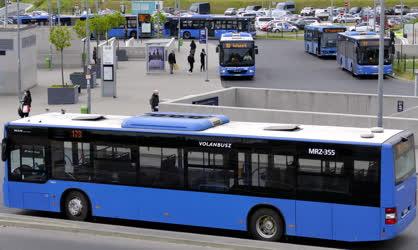 Közlekedés - A Budapest őrmezői autóbusz-végállomás