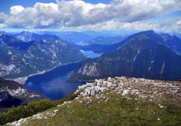 Természet - Hallstatt - Krippensteini panoráma