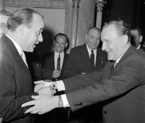 Belpolitika - Kitüntetés - Az 1965. évi Állami és Kossuth-díjak átadása