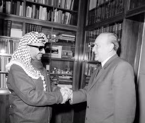 Diplomácia - Jasszer Arafat Magyarországon