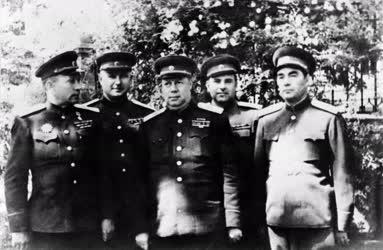 II. világháború - Magyarország felszabadítása - Szovjet hadsereg