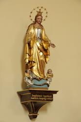 Ozora - Római katolikus templom - Mária-szobor