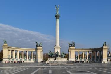 Városkép - Budapest - Hősök tere