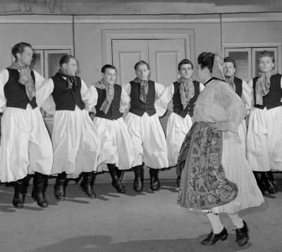 Kultúra - Folklór - A vajszlói művészegyüttes próbája