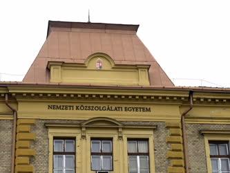 Épület - Budapest - Nemzeti Közszolgálati Egyetem 