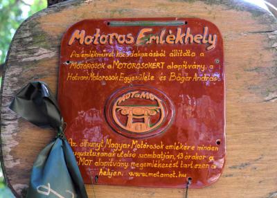 Emlékhely - Kékestető - Motoros emlékhely