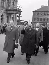 Külkapcsolat - Szovjet párt- és kormányküldöttség Magyarországon