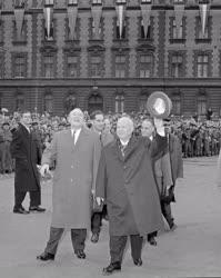 Külkapcsolat - Szovjet párt- és kormányküldöttség Magyarországon