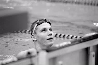 Sport - Szöuli olimpia - Darnyi Tamás úszó 