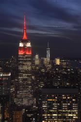 Városkép - New York - Kilátás a Rockefeller Plazából