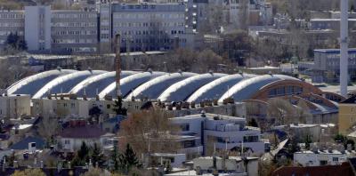 Városkép - Budapest - A BKK kelenföldi autóbusz garázsa