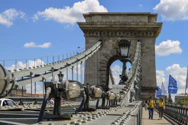 Városkép - Budapest - Széchenyi Lánchíd