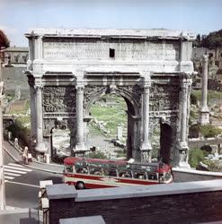 Városkép - Róma - Septimius Severus diadalíve