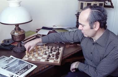 Sport - Portisch Lajos olimpiai bajnok sakkozó