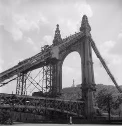Városkép - Budapest - A romos Erzsébet híd