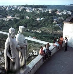 Városkép - Veszprém - Szent István és Gizella szobra