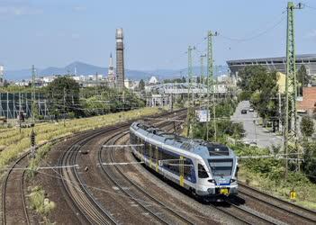 Közlekedés - Budapest - Keleti pályaudvarról induló vasúti fővonal