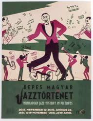 Tárgy - Budapest - Jazztötténeti kiállítás plakátja