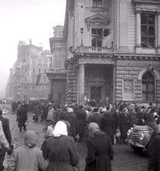 Városkép - Budapest az 1956-os forradalom és szabadságharc után