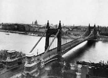 A régi Pest és Buda - A régi Erzsébet híd