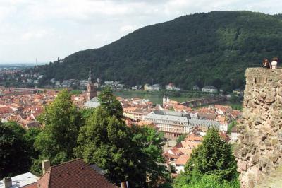 Németország - Heidelberg városképe