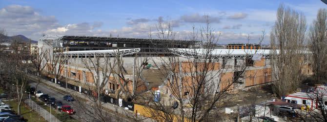 Sport - Budapest - Épül a Vasas új labdarúgó-stadionja