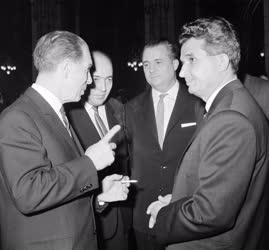 Külkapcsolat - Fock Jenő és Nicolae Ceausescu