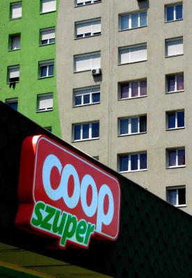 Kereskedelem - Budapest - Coop áruház Rákoskeresztúron