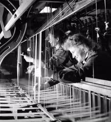 Ipar - Textilipar - A Lőrinci Szalagszövő- és Csipkegyár