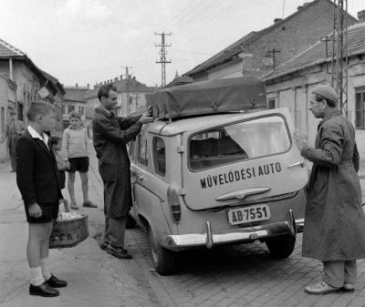 Kultúra - Művelődési autó a Bodrogközben