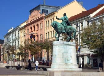 Városkép - Pécs - A Széchenyi tér részlete
