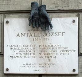 Emléktábla - Budapest - Idősebb Antall József emléktáblája