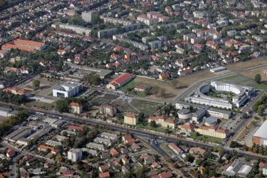 Táj, város - Debrecen - Légifotó