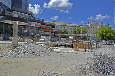 Építőipar - Budapest - Felújítják a Nyugati teret