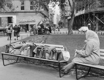 Városkép - Életkép - Budapesti Vörösmarty tér